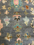 Laurie 10x14 Colorful Hand-Knotted Oushak
