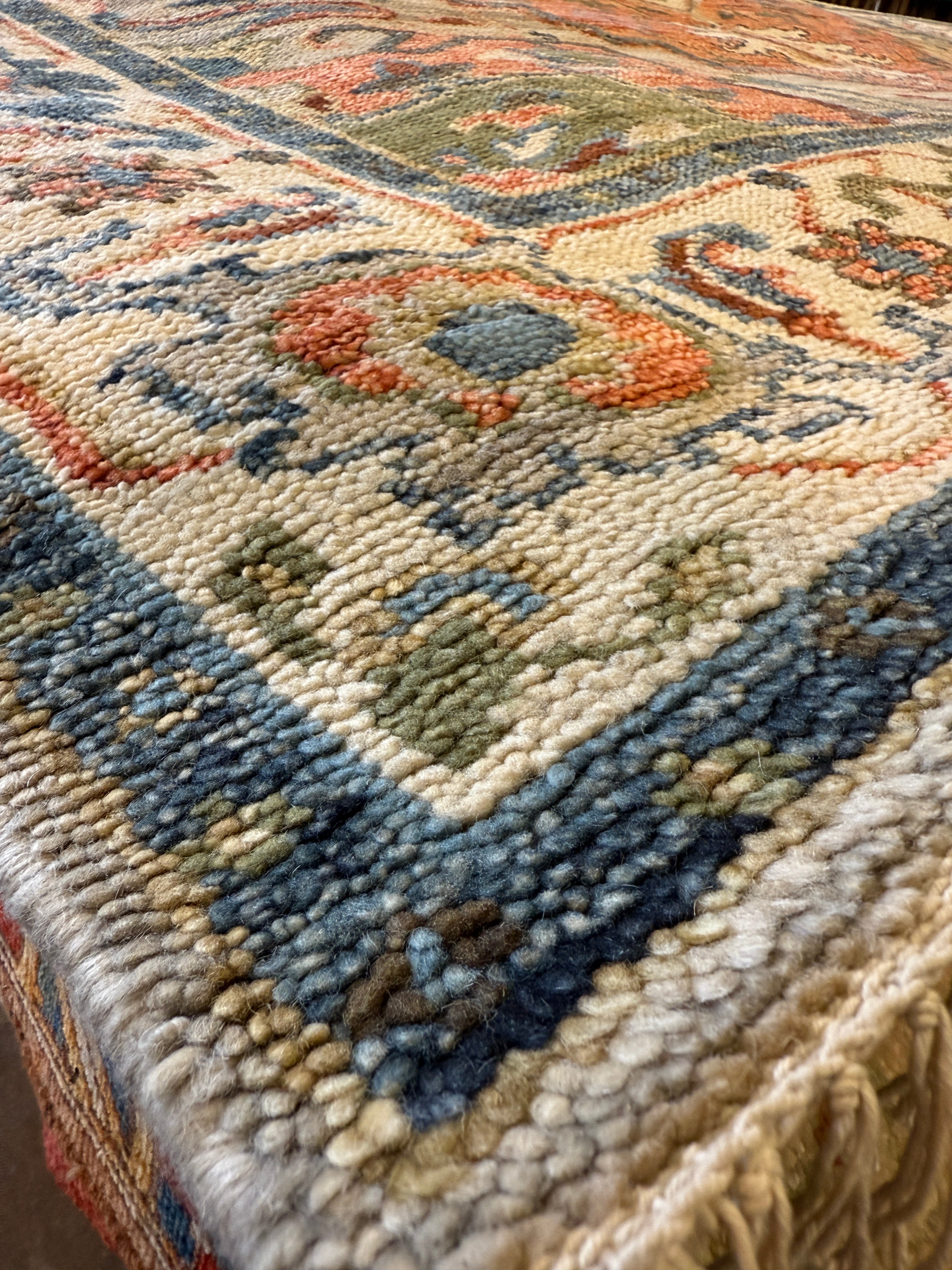 Gela Taylor 8x10 Rust Hand-Knotted Oriental Rug