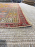 Amber Lewis 4.2x8.3 Pink Hand-Knotted Vintage Turkish Oushak