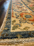 Gela Taylor 8x10 Rust Hand-Knotted Oriental Rug