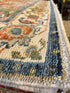 Gela Taylor 8x10 Rust Hand-Knotted Oriental Rug