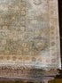 Britney Jean Spears 9x12 Green and Ivory Hand-Knotted Oushak Rug