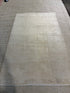 Ciara Mongo 4.4x7.3 Cream Hand-Knotted Vintage Turkish Oushak