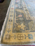 Michelle Pfeiffer 10x14 Light Blue Hand-Knotted Oushak Rug