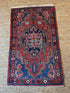 Antique Persian Mehraban Red Rug 3.4x5