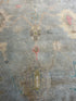 Michelle Pfeiffer 10x14 Light Blue Hand-Knotted Oushak Rug