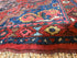 Antique Persian Mehraban Red Rug 3.4x5