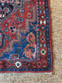 Antique Persian Mehraban Red Rug 3.4x5