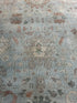 Elle Fanning Light Blue Hand-Knotted Oushak Rug - Multiple Sizes