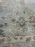 Elle Fanning Light Blue Hand-Knotted Oushak Rug - Multiple Sizes