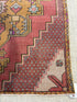 Wendy Whipple 4x7.9 Pink Hand-Knotted Vintage Turkish Oushak