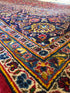 Antique Persian Kashan Red Rug 10x12.7