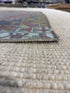 Joy Monty 2.5x4 Red Hand-Knotted Vintage Turkish Oushak