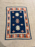 Becky Billard 2.7x4 Blue Hand-Knotted Vintage Turkish Oushak