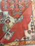 Rachel Starr 4.5x7.11 Red Hand-Knotted Vintage Turkish Oushak