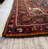 Antique 5.6x7.8 Southwest Persian Bakhtiari Rug Red, Pink, and Blue
