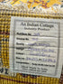 Sophia Rose Wilson 9x12.3 Yellow Hand-Knotted Oushak