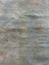 Marla Walsh 11.6x15 Light Blue Hand-Knotted Oushak Rug