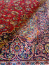 Persian Kashan 9.9x13.4 Red Vintage Rug