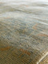 Marla Walsh 11.6x15 Light Blue Hand-Knotted Oushak Rug