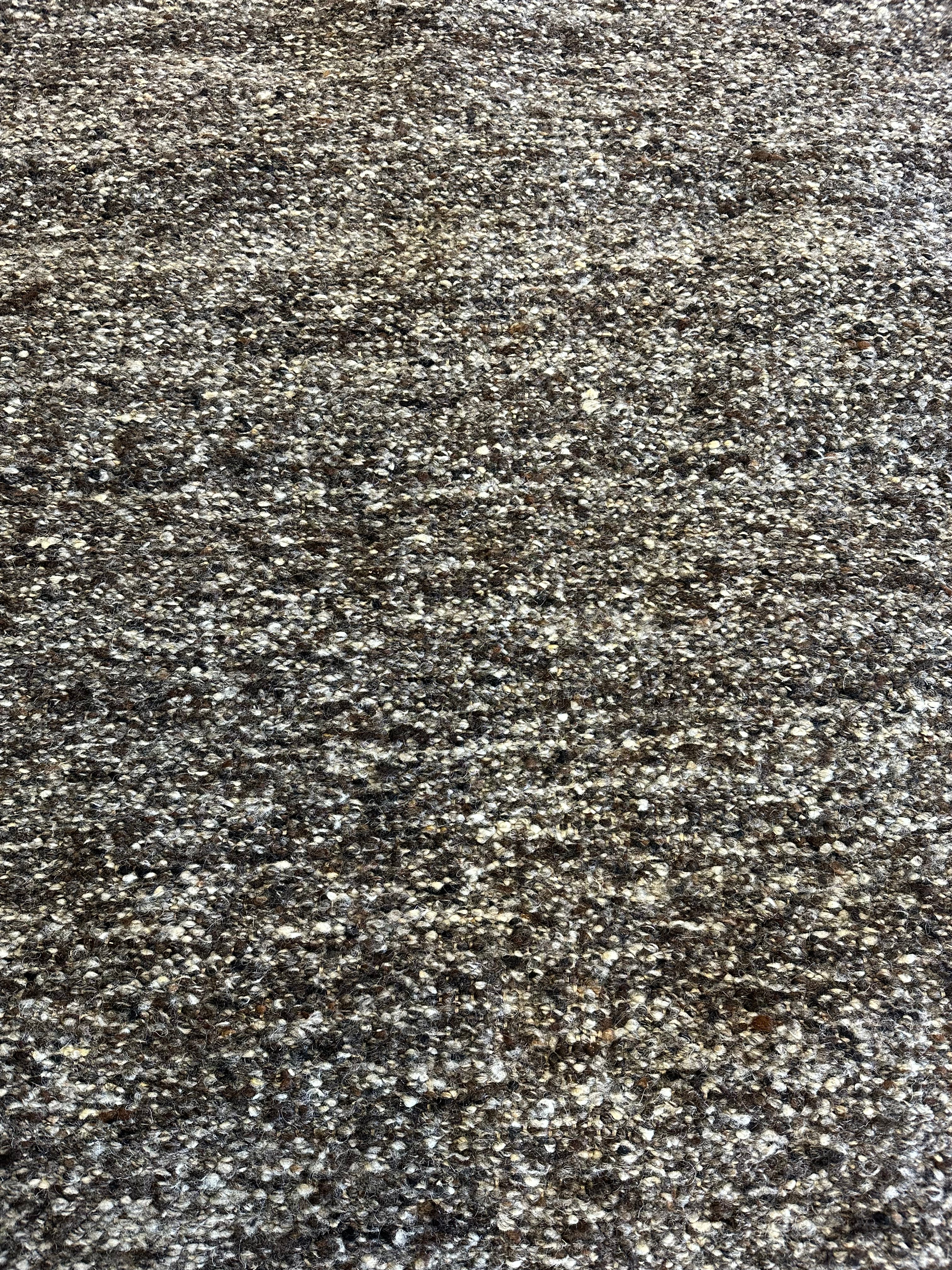 Dominic Fike Charcoal Handwoven Modern Durrie Rug (Multiple Sizes)