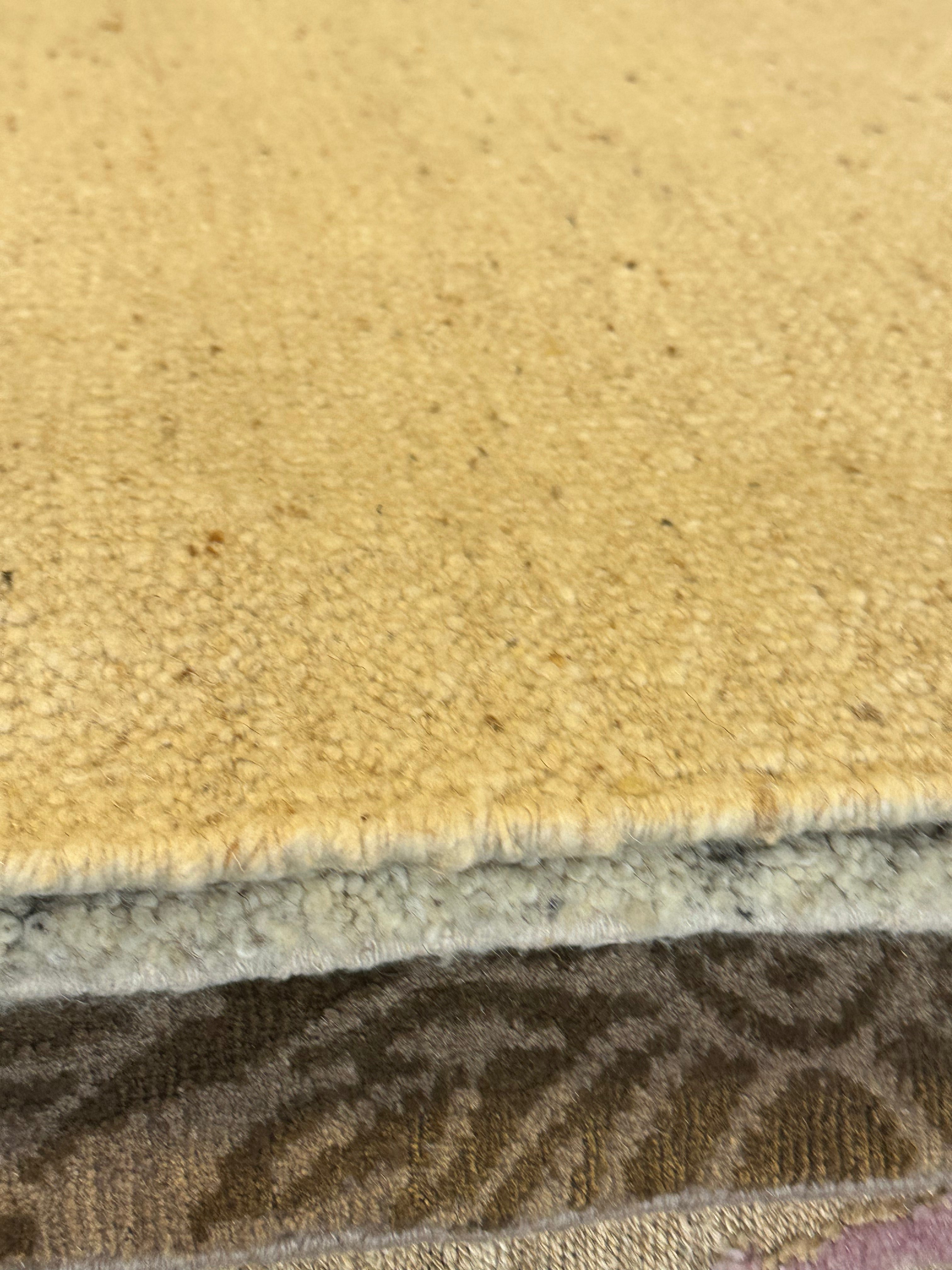 Austin Abrams Cream Handwoven Modern Durrie Rug (Multiple Sizes)