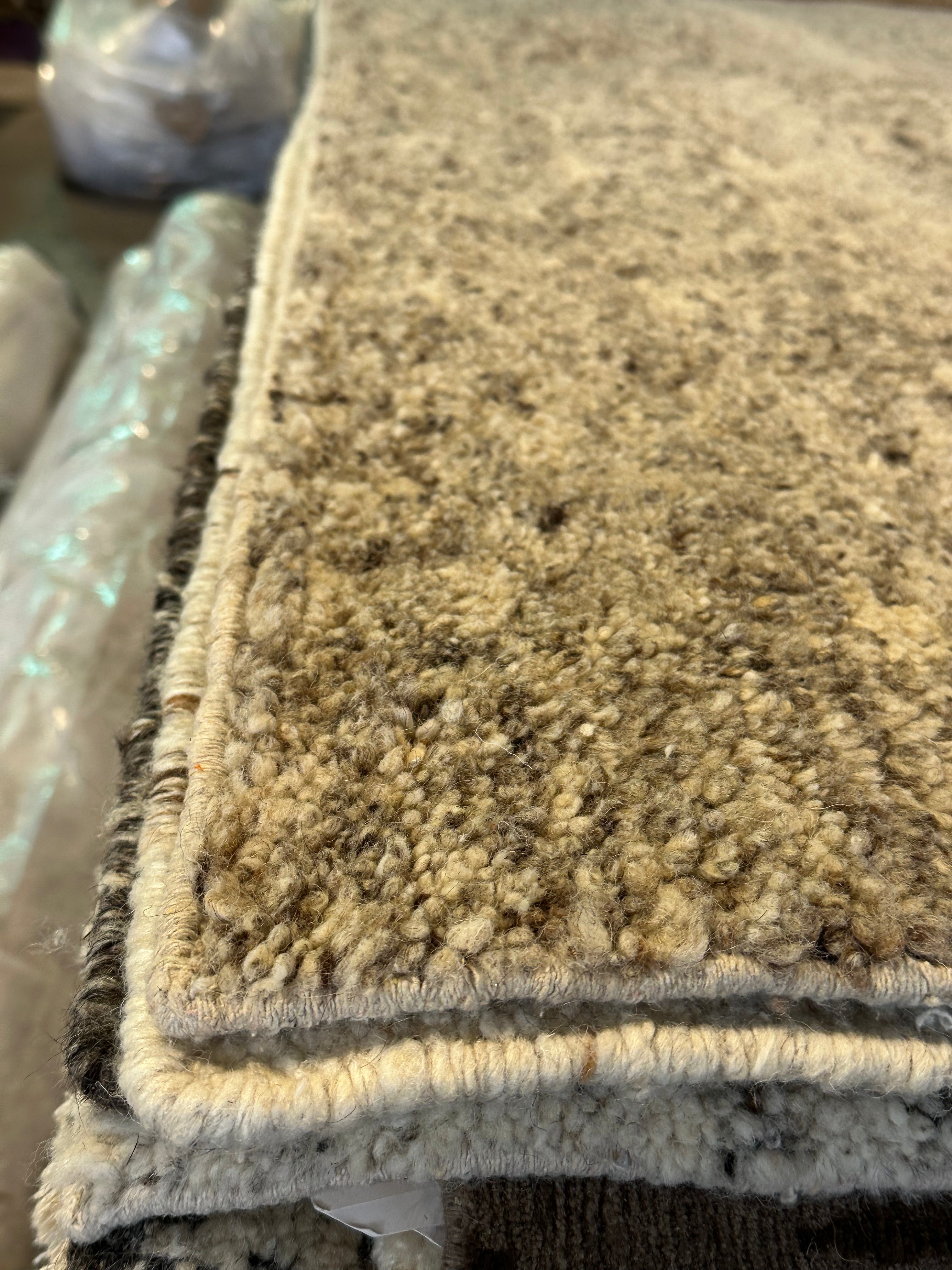 Cal Jacobs Grey Handwoven Modern Durrie Rug (Multiple Sizes)