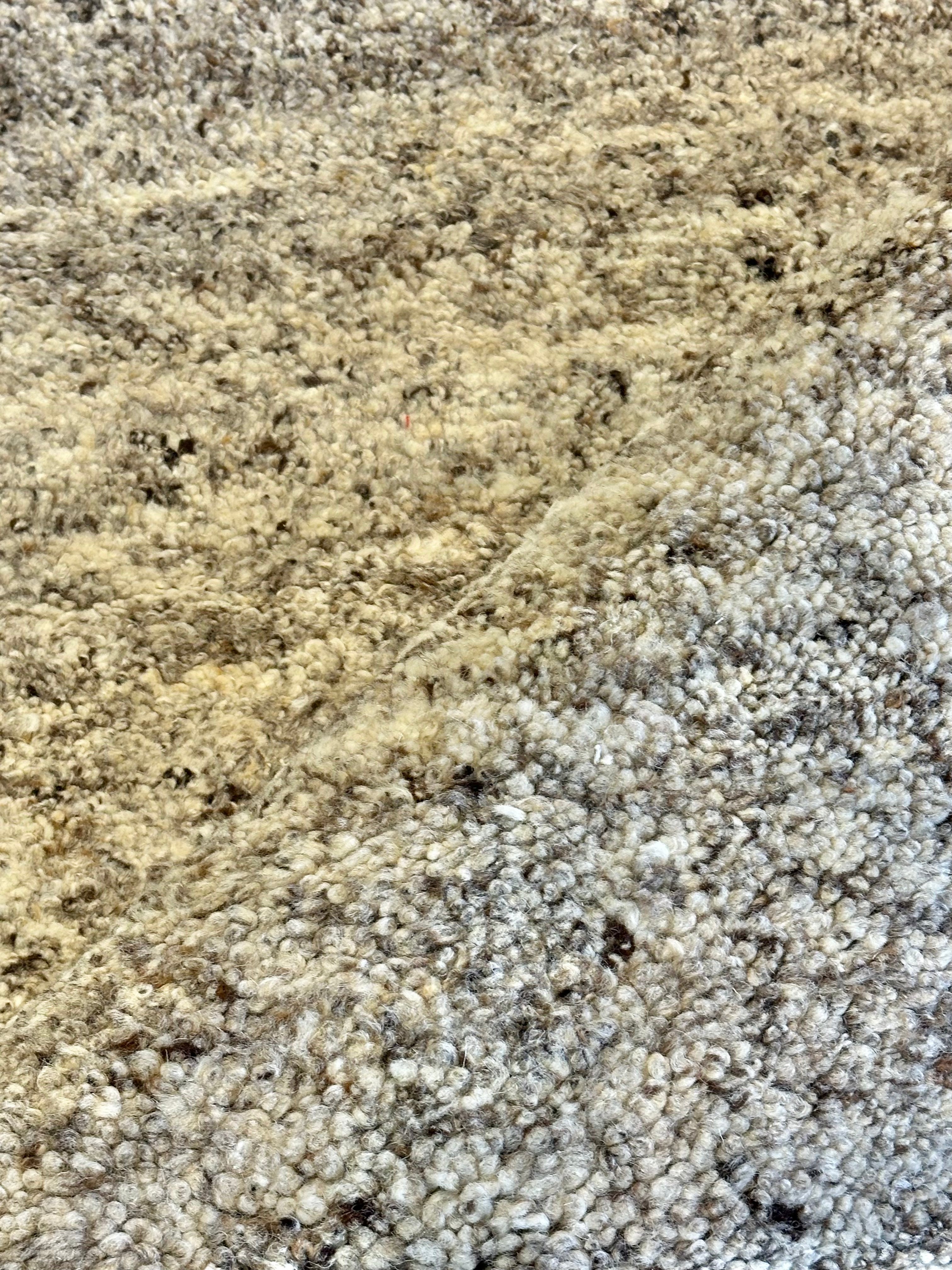 Cal Jacobs Grey Handwoven Modern Durrie Rug (Multiple Sizes)