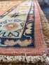 Tracy Murdock 8x10 Rust and Light Green Hand-Knotted Oushak Rug