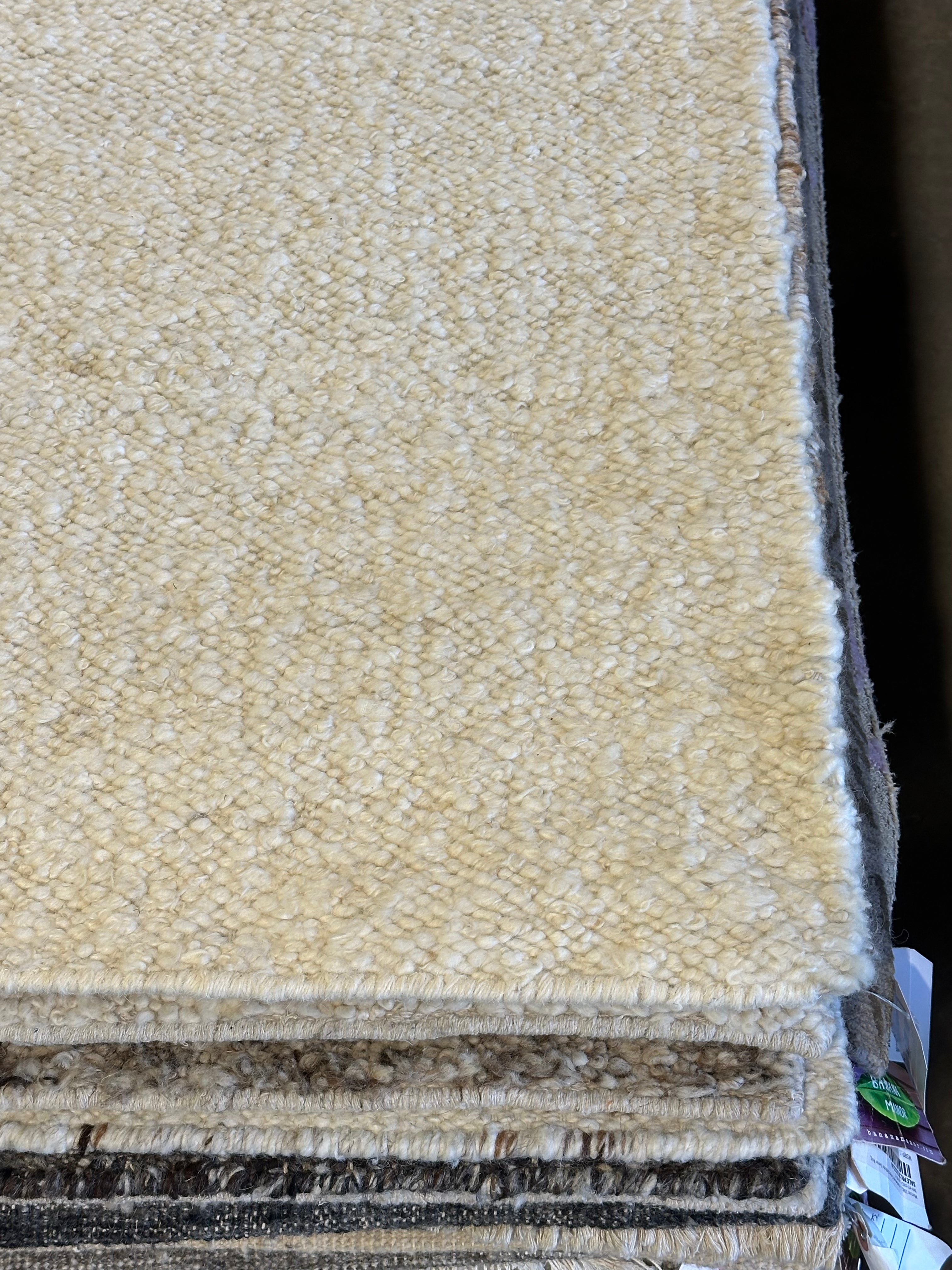 Colman Domingo Cream Handwoven Modern Durrie Rug (Multiple Sizes)