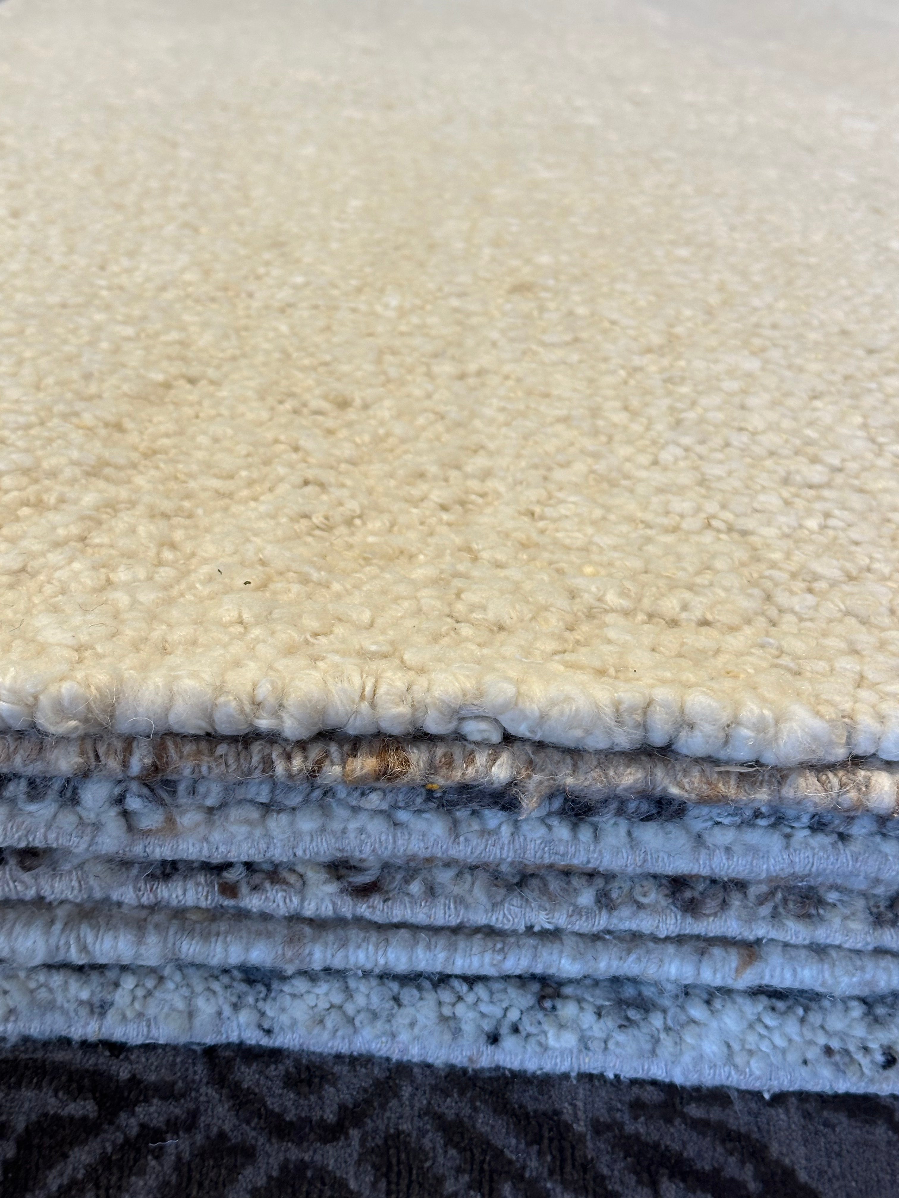 Colman Domingo Cream Handwoven Modern Durrie Rug (Multiple Sizes)