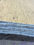 Zak Steiner White & Grey Handwoven Modern Durrie Rug (Multiple Sizes)
