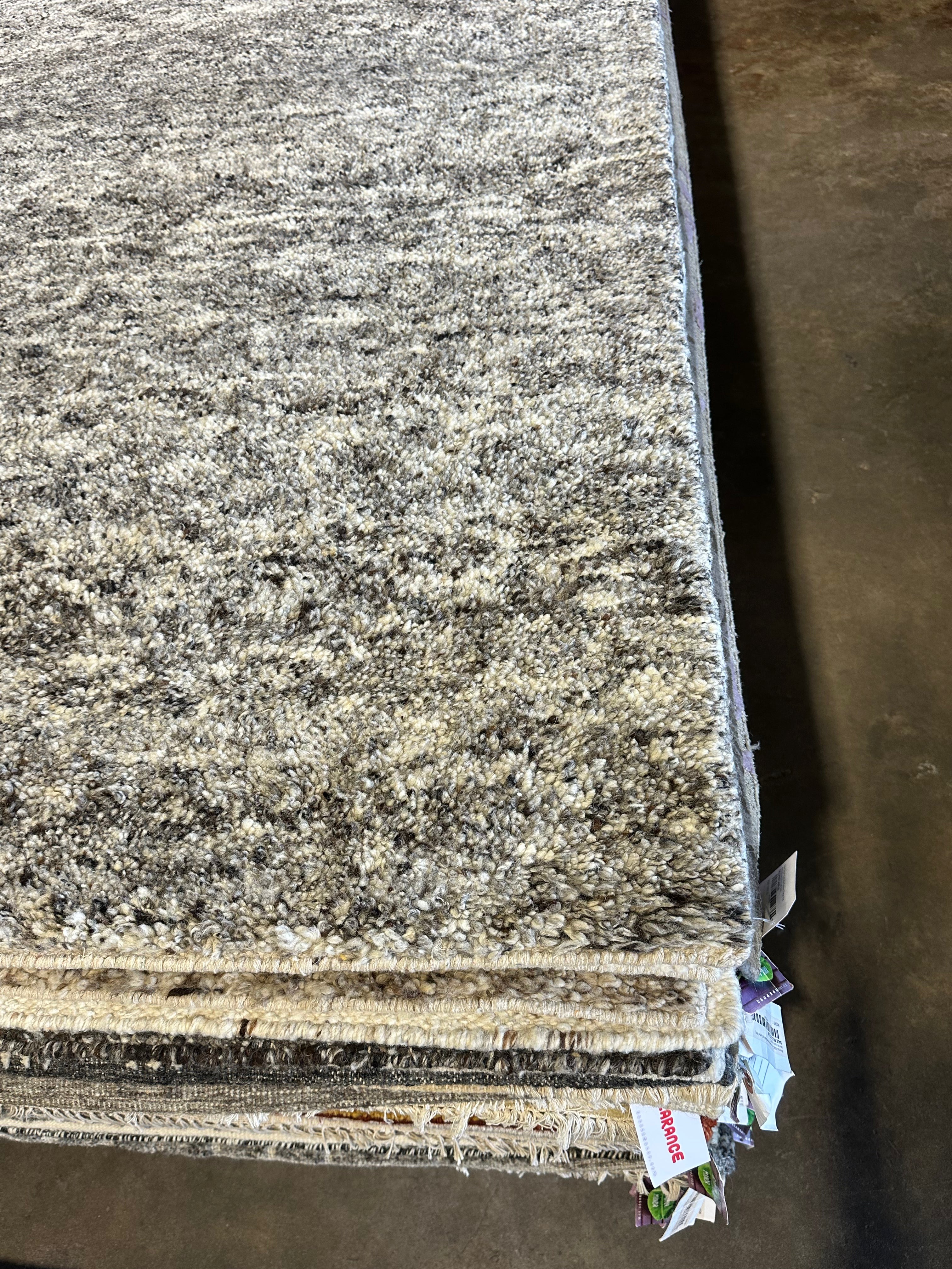 Eric Dane Grey Handwoven Modern Durrie Rug (Multiple Sizes)