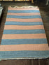 Henry Bouy 5.3x7.6 Multi Handwoven Durrie Rug (Multiple Styles)