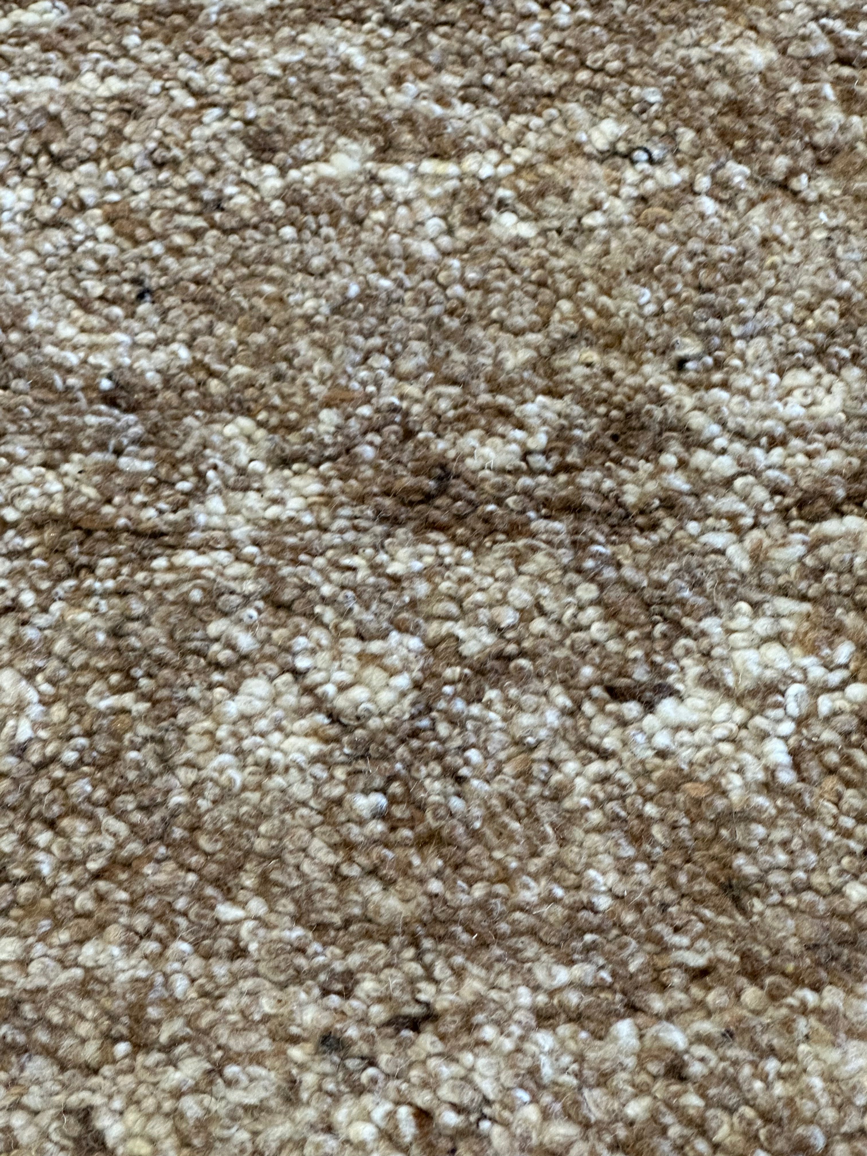 Javon Walton Brown Handwoven Modern Durrie Rug (Multiple Sizes)