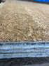 Javon Walton Brown Handwoven Modern Durrie Rug (Multiple Sizes)
