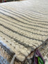 George Oscar "Gob" Bluth II  8x10 Ivory and Grey Handwoven Rug