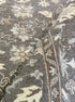 The Columns 8x10 Hand-Tufted Light Brown & Silver Loop Cut