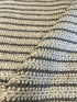 George Oscar "Gob" Bluth II  8x10 Ivory and Grey Handwoven Rug