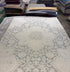 Ryan Hand-Tufted Silver & Beige Jacquard Durrie (Multiple Sizes)