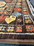 Bronwyn Newport 4.1x6.9 Brown Afghani Waziri Rug