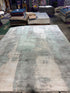 Ian Handwoven Silver & Grey Modern Viscose (Multiple Sizes)
