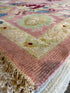Lexi Howard 10x13.6 Pink Hand-Knotted Oushak