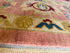 Lexi Howard 10x13.6 Pink Hand-Knotted Oushak