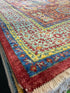 Brandi Redmond 4.3x6.2 Red Afghani Ziegler Rug