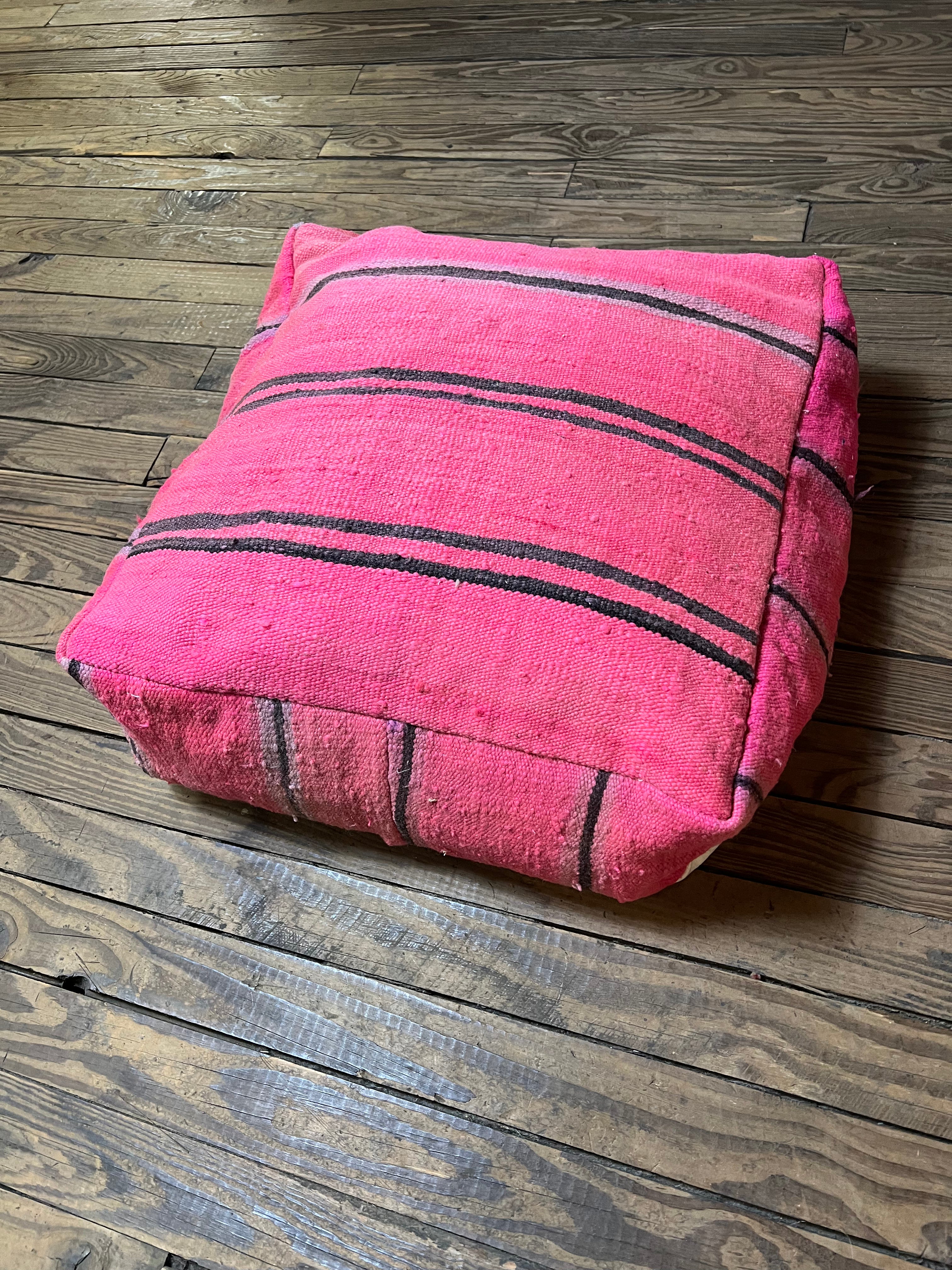Moroccan Floor Cushion Pink 2
