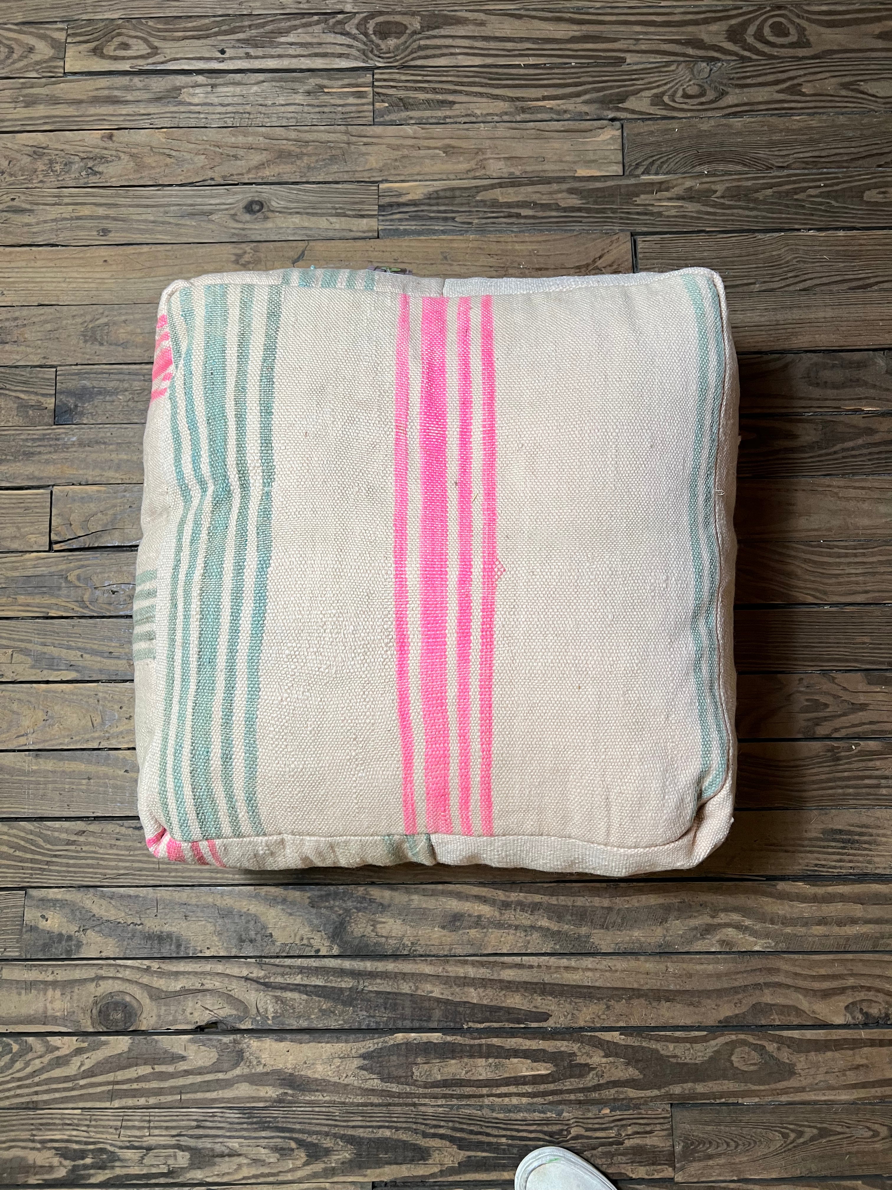 Moroccan Floor Cushion Pink 5