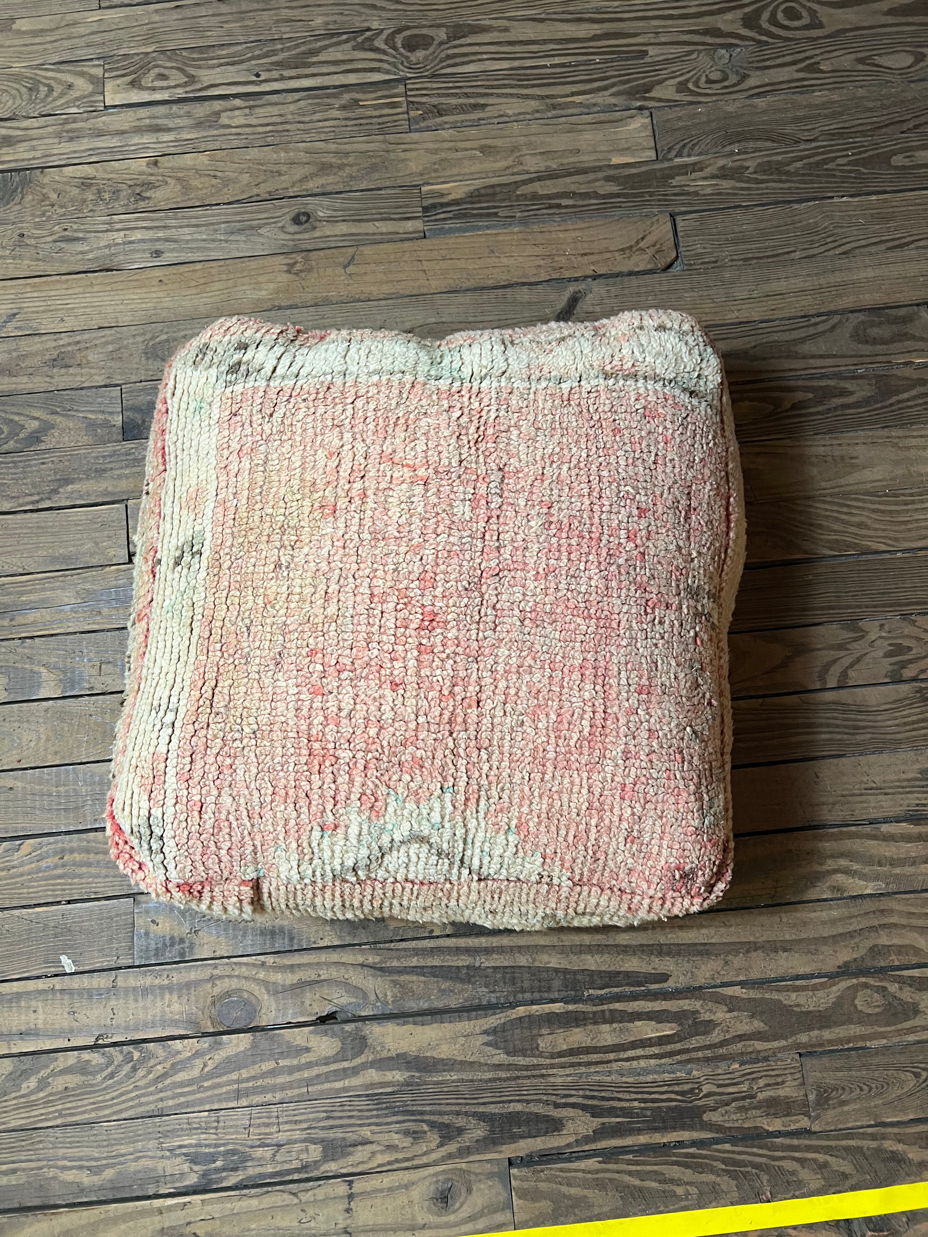 Moroccan Floor Cushion Pink 6