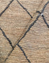 Lana 6.9x9.9 Natural Modern Soumak Jute Rug