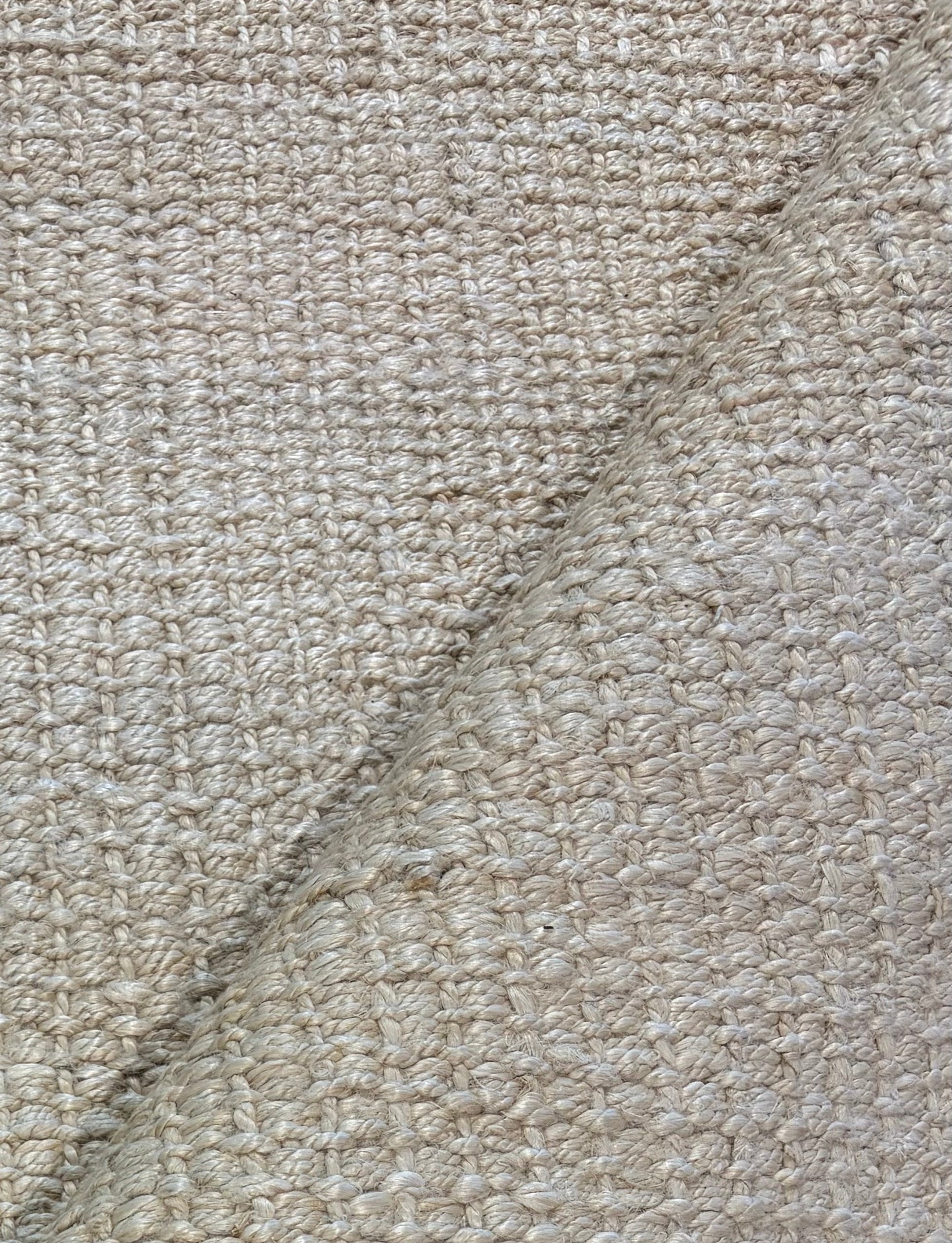 Glinduh Handwoven Bleached Jute Rug (various sizes)